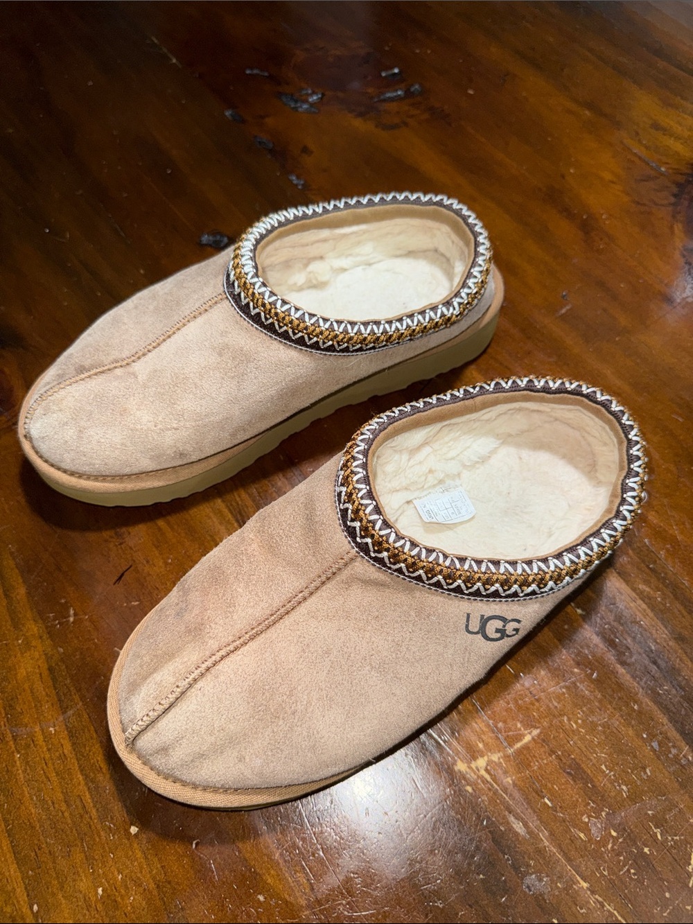 UGG TASMAN II SUEDE SHEARLING MUKE SLIPPERS✨ - Picture 4 of 7